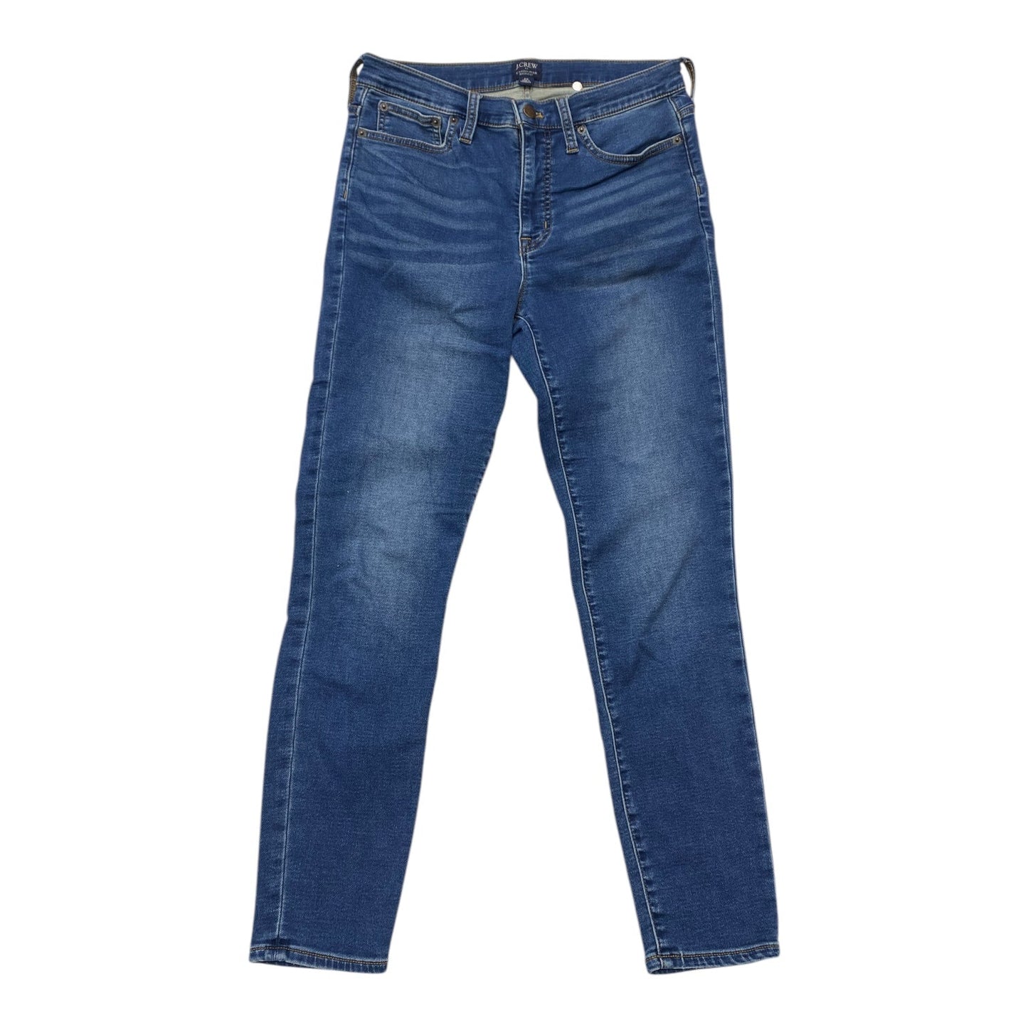 Jeans Skinny By J. Crew In Blue, Size:8