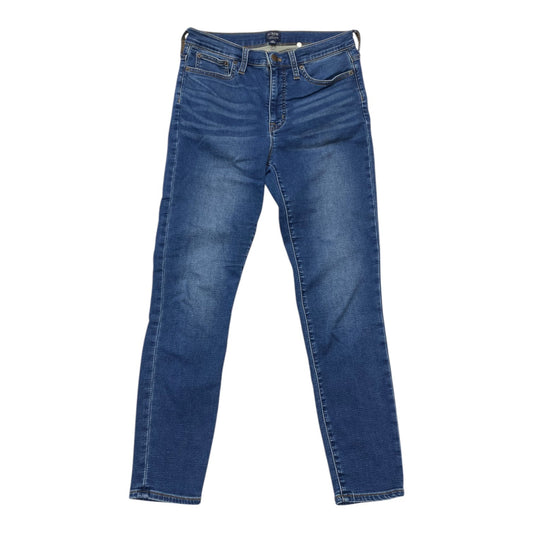 Jeans Skinny By J. Crew In Blue, Size:8