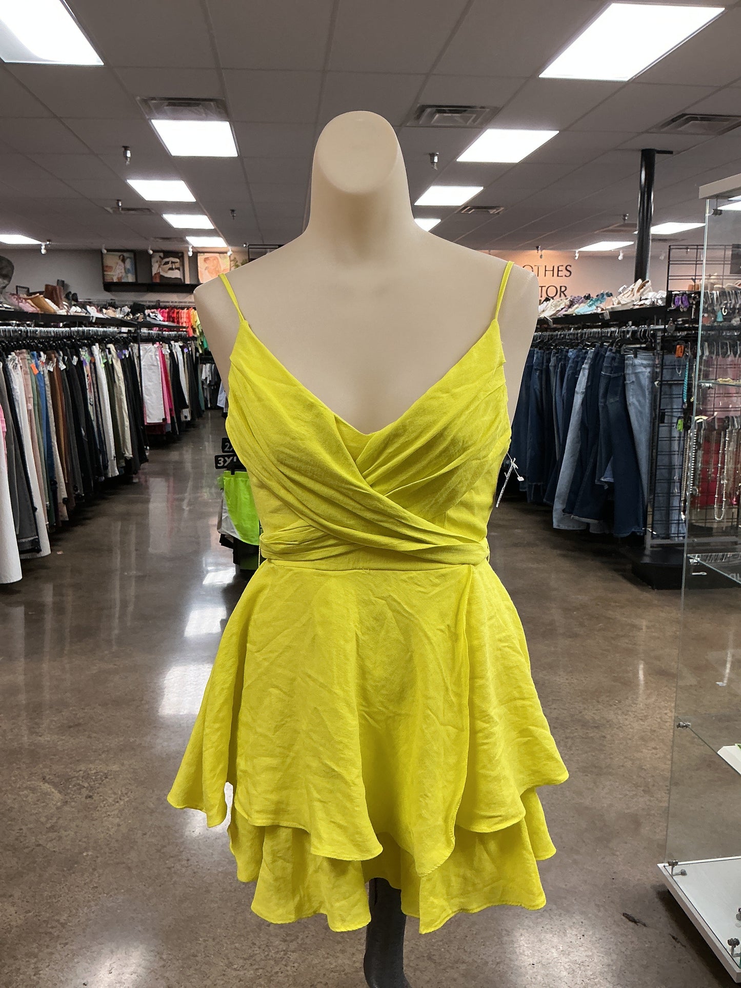 Romper By Do + Be In Yellow, Size:S