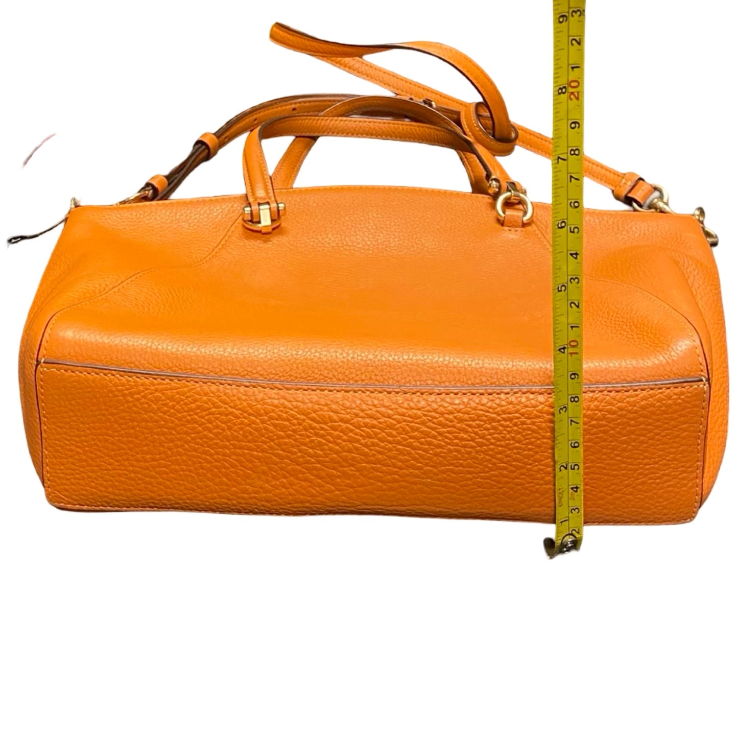 Handbag Designer By Coach In Orange, Size:Medium