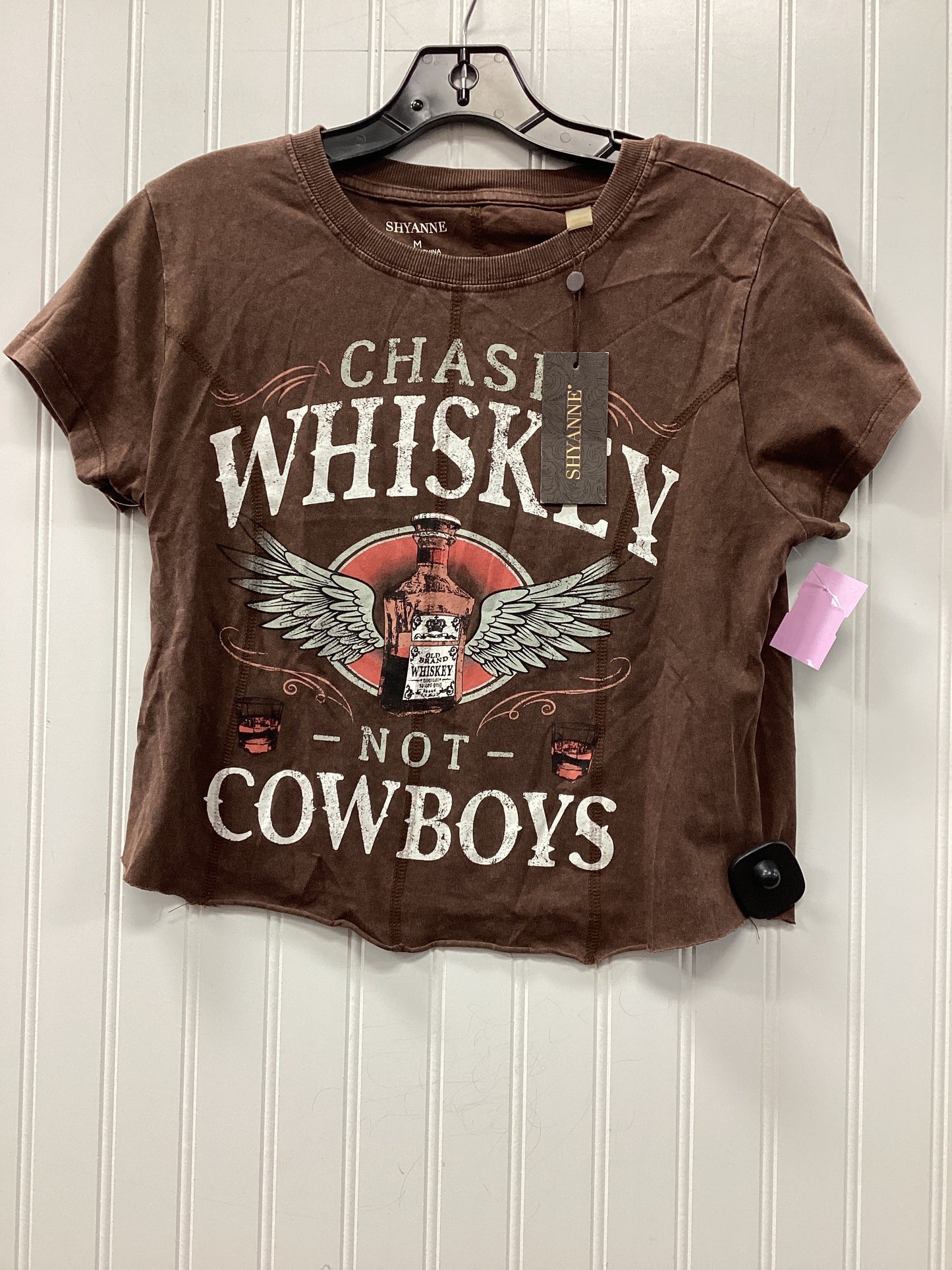 Top Ss By Shyanne In Brown, Size:M