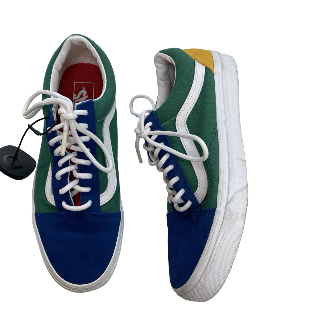 Shoes Sneakers By Vans In Multi, Size:9