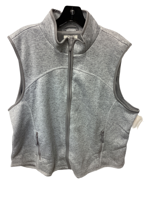 Vest Fleece By Maurices In Grey, Size:2X