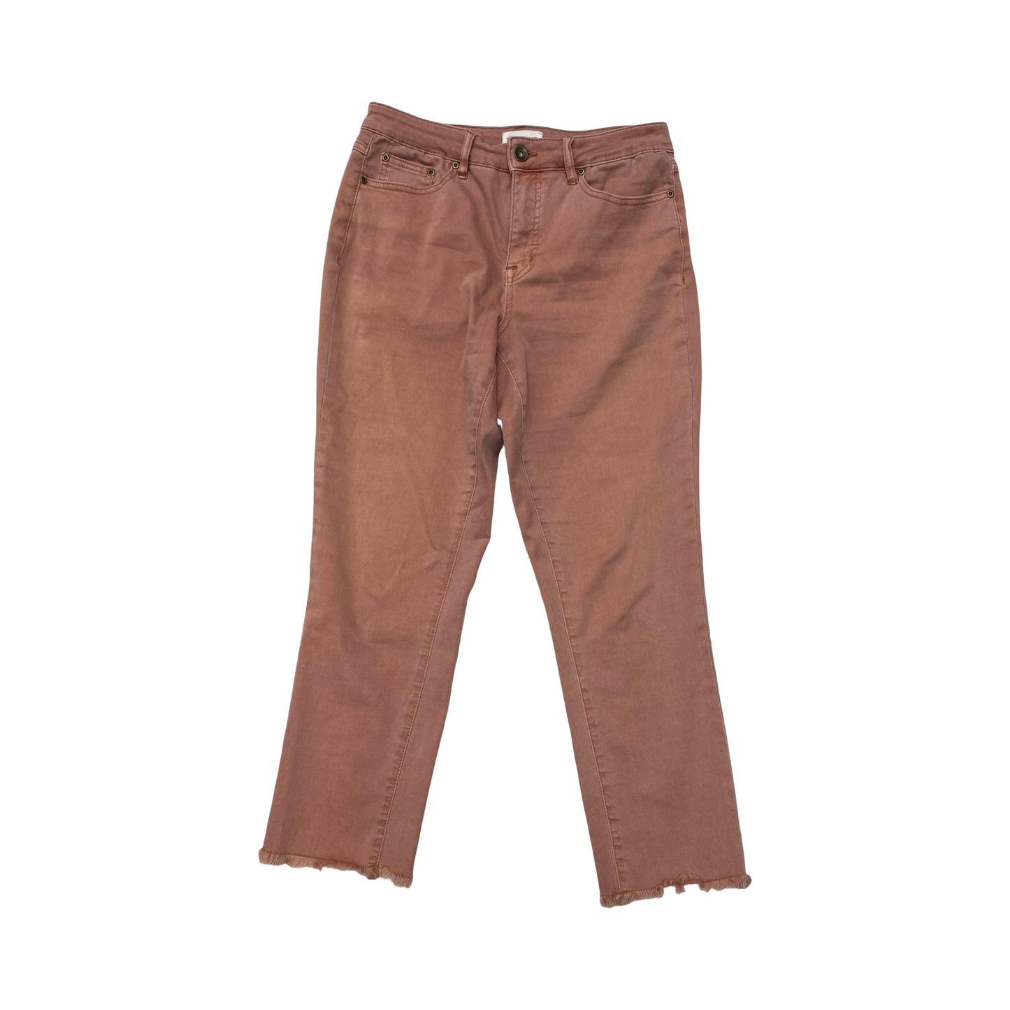 Jeans Boyfriend By Tribal In Pink, Size:10