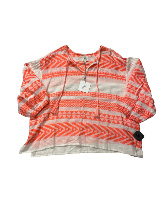 Top Ls By Cmc In Pink & White, Size:M