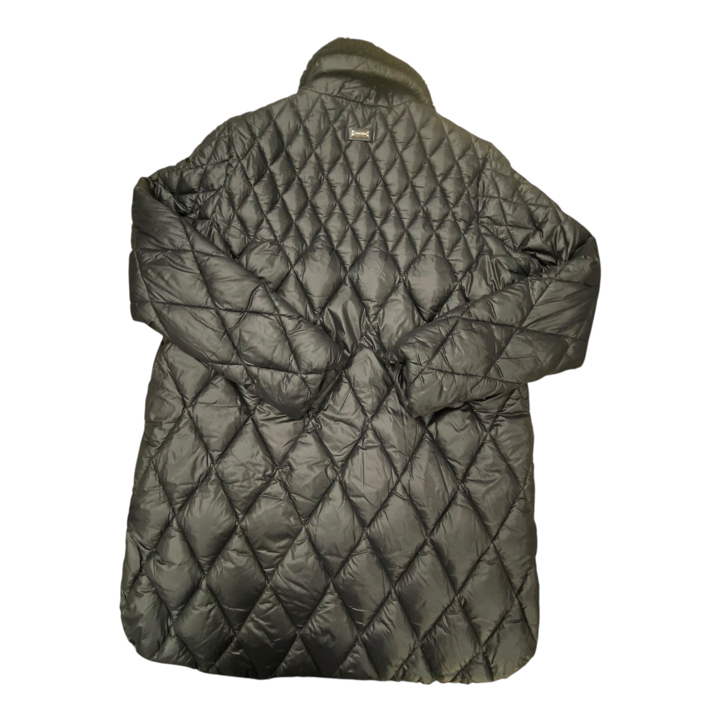 Jacket Puffer & Quilted By Calvin Klein In Black, Size:M