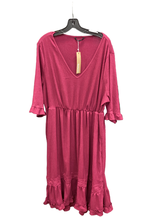 Dress Casual Maxi By Bloomchic In Nautical Print, Size:1X