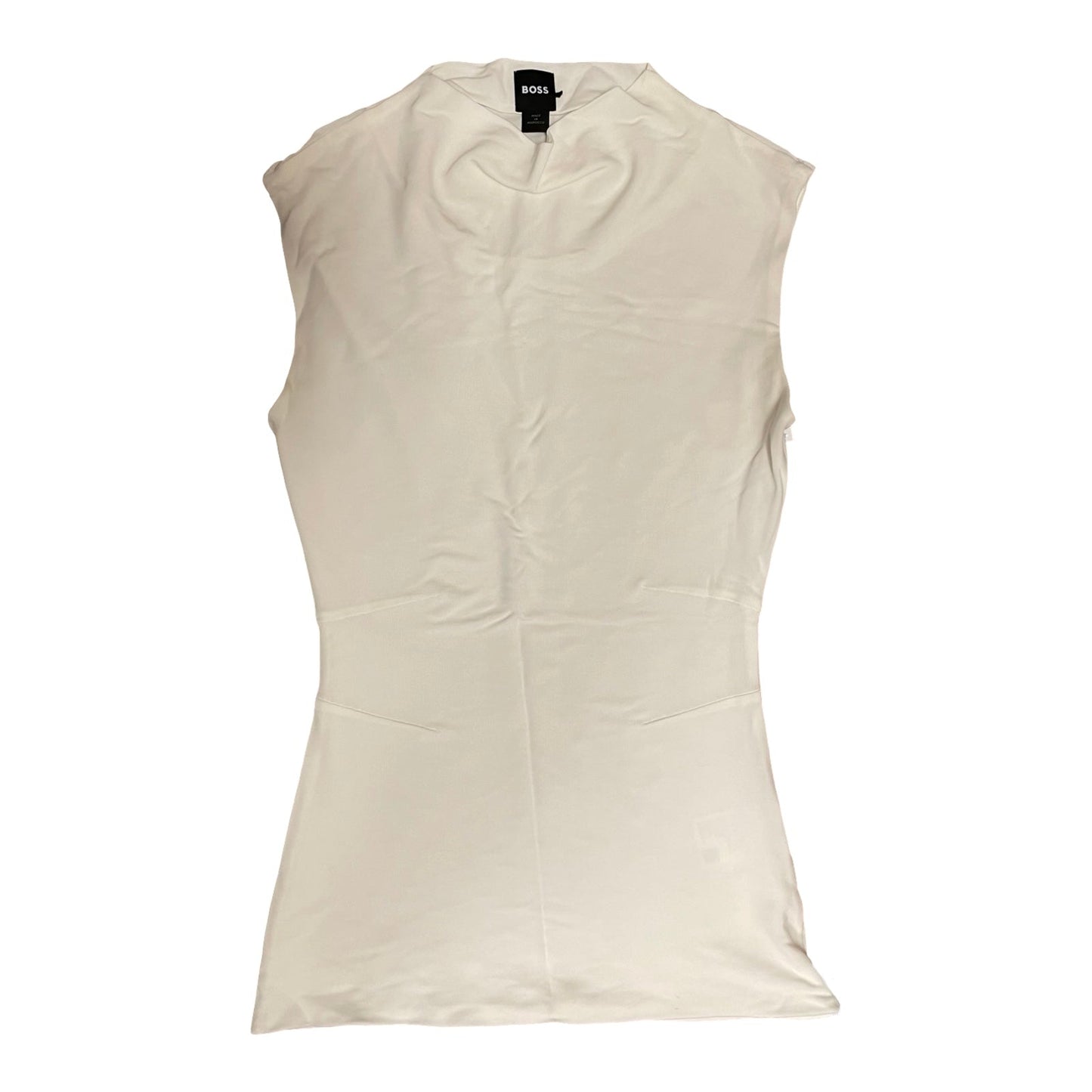 Top Sleeveless By Hugo Boss In Ivory, Size:Xs