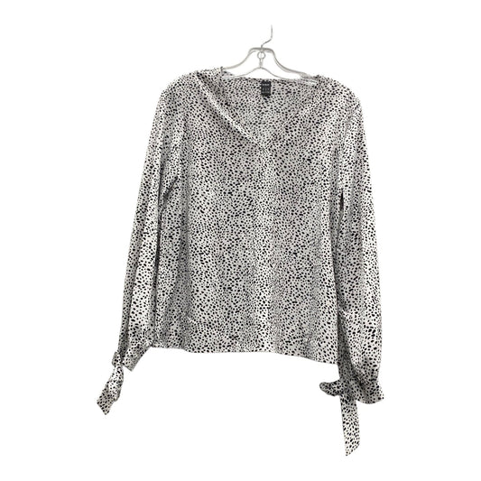 Top Ls By Shein In Black & White, Size:S