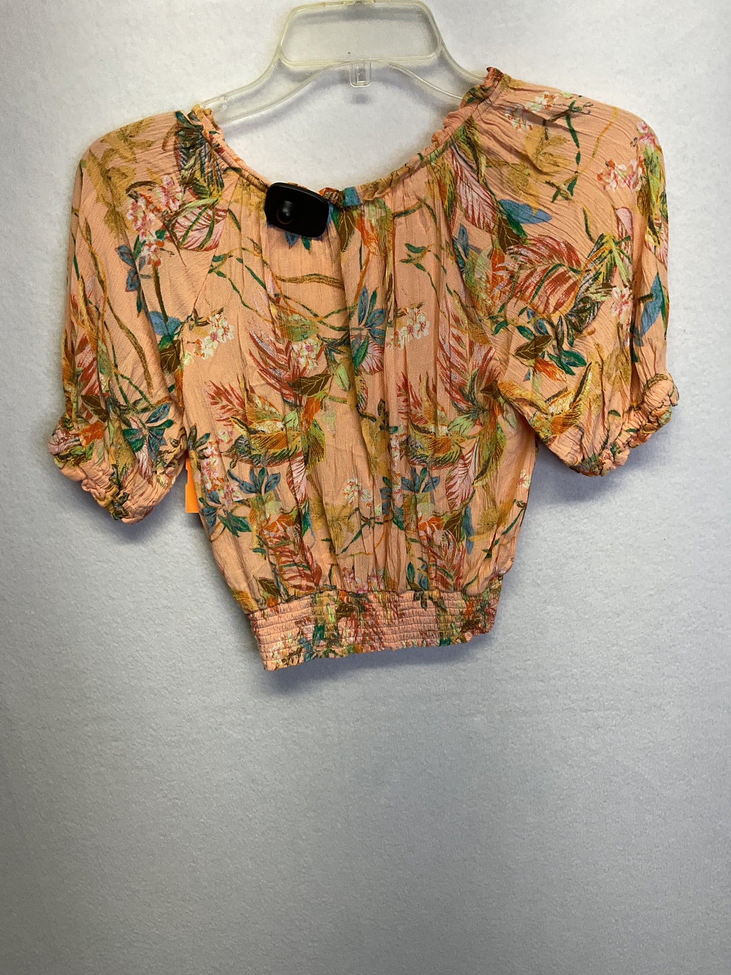 Top Ss By Rose And Olive In Tropical Print, Size:Xs