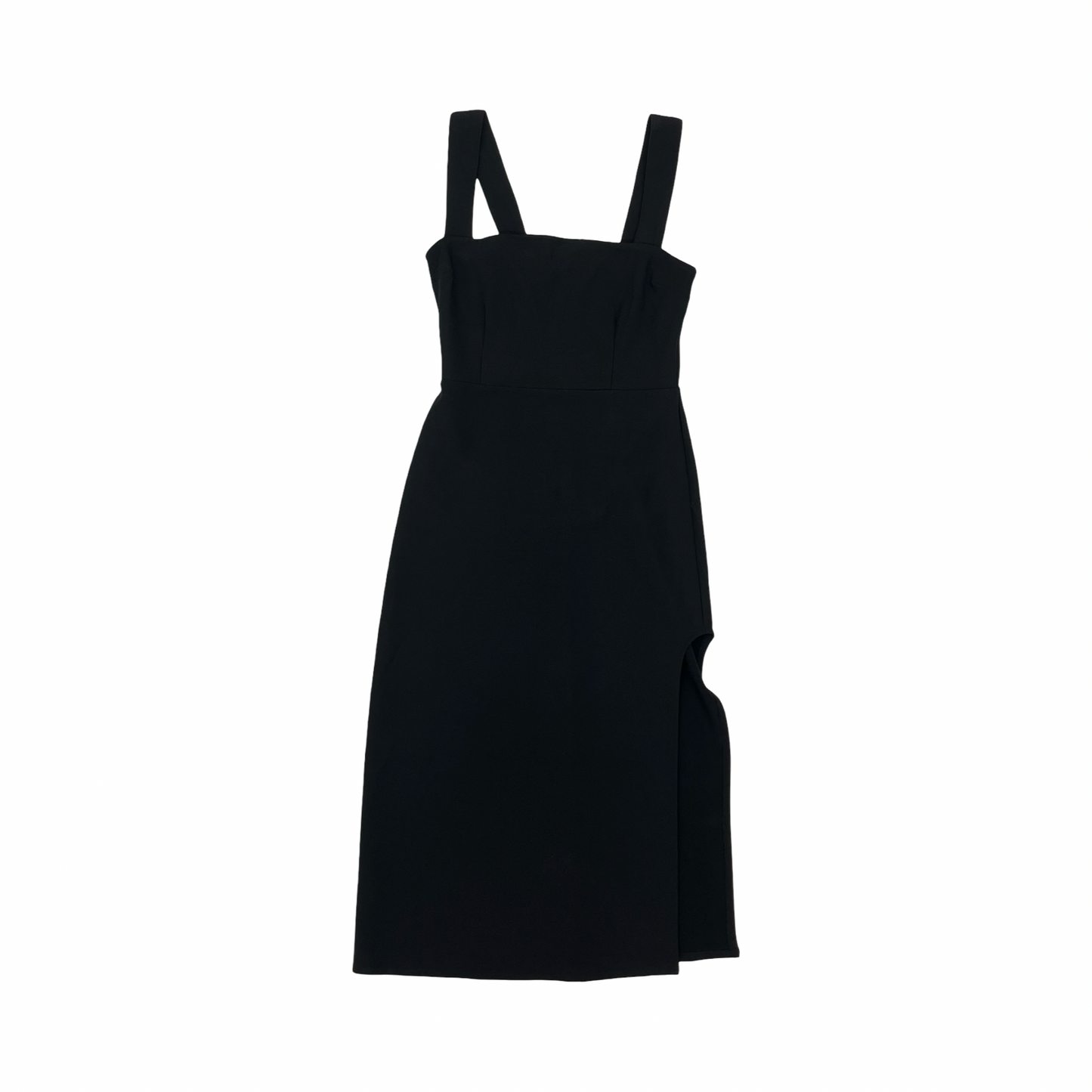Dress Party Midi By Abercrombie And Fitch In Black, Size:M