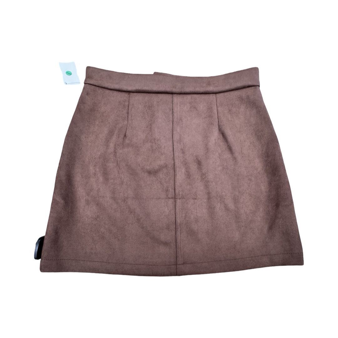 Skirt Midi By Evereve In Brown, Size:10