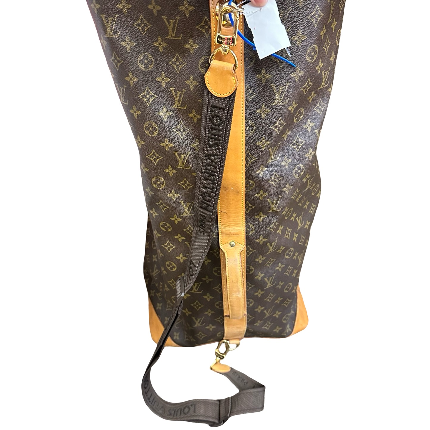 Reduced/final sale Sac Marin Bandoulière bag Luggage Luxury Designer By Louis Vuitton, Size: Large