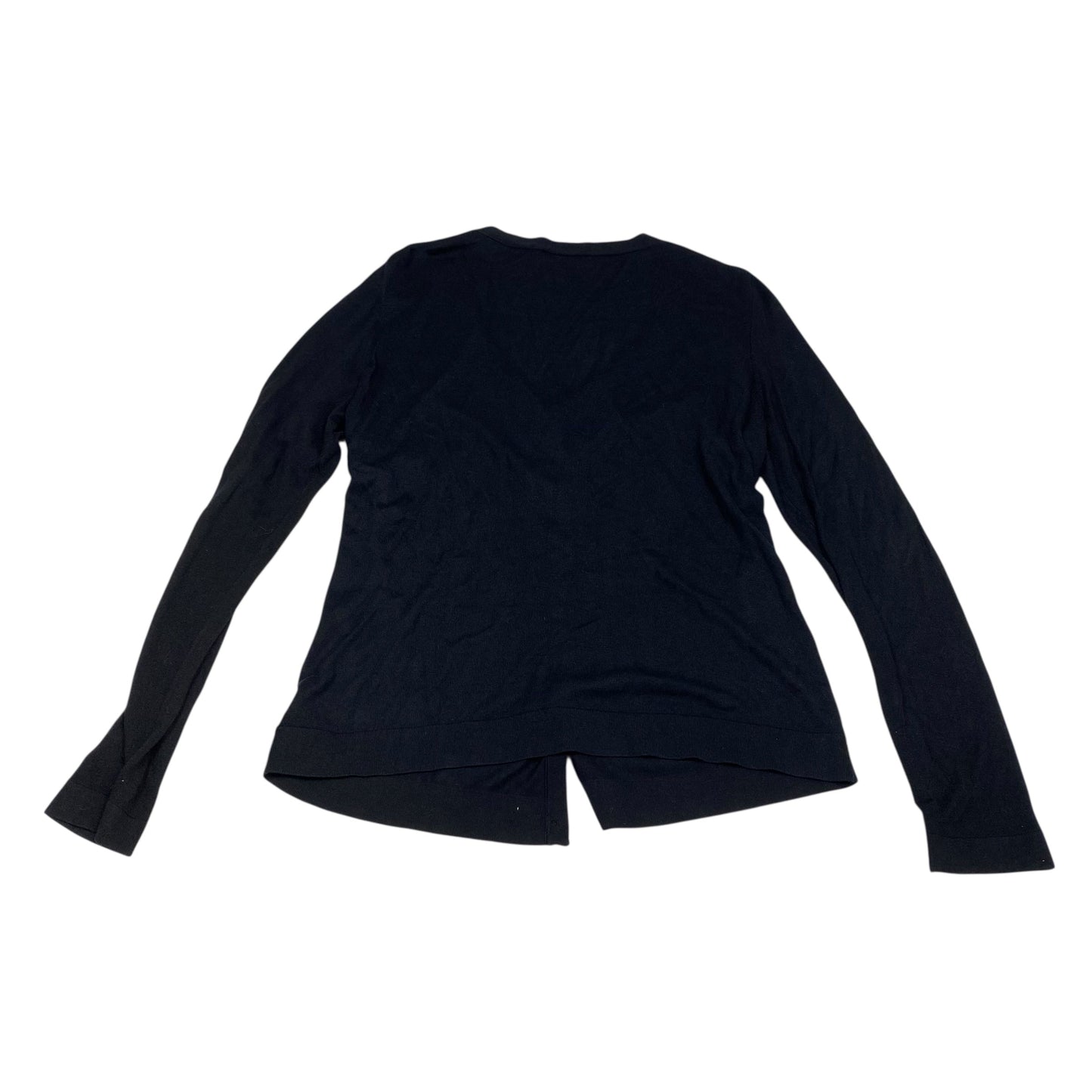 Cardigan By Tahari By Arthur Levine In Black, Size:S