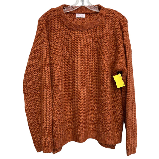 Sweater By Pink Lily In Orange, Size:S