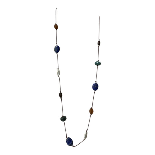 Necklace Other  In Blue & Brown