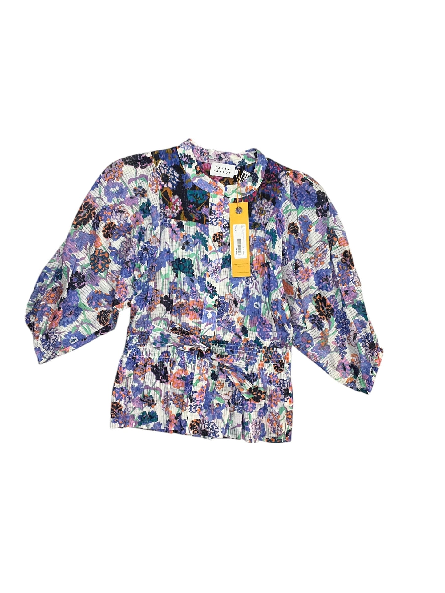 Blouse Ss By Cma In Floral Print, Size:Xs