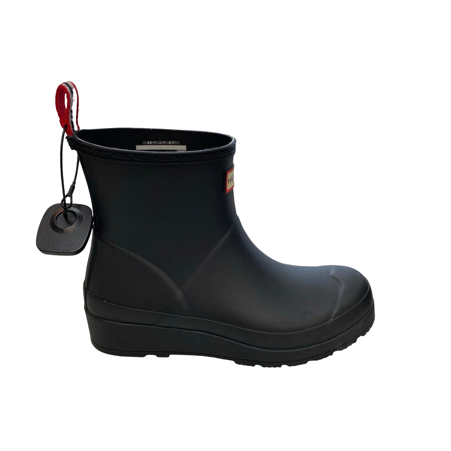 Boots Rain By Hunter In Black, Size:7