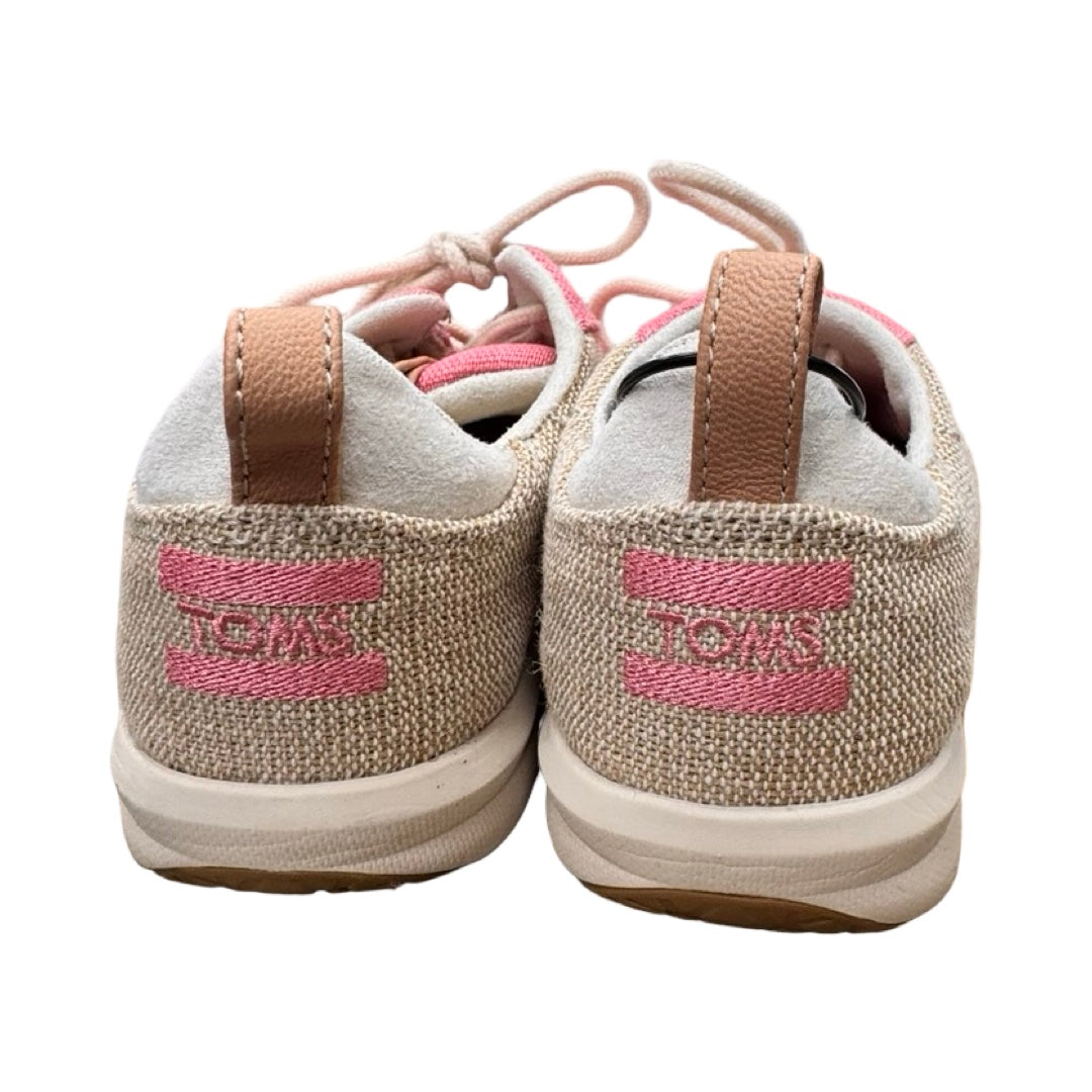 Shoes Flats By Toms In Pink, Size:5
