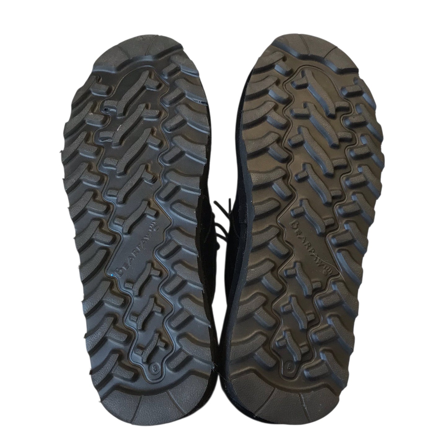 Boots Ankle Flats By Bearpaw In Black, Size:8