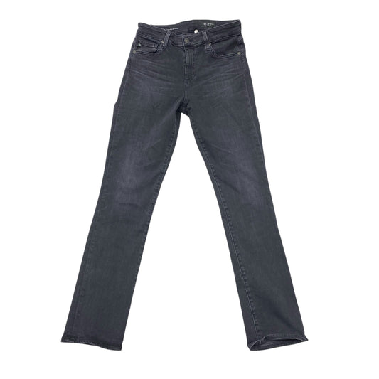 Jeans Straight By Ag Jeans In Black, Size:4