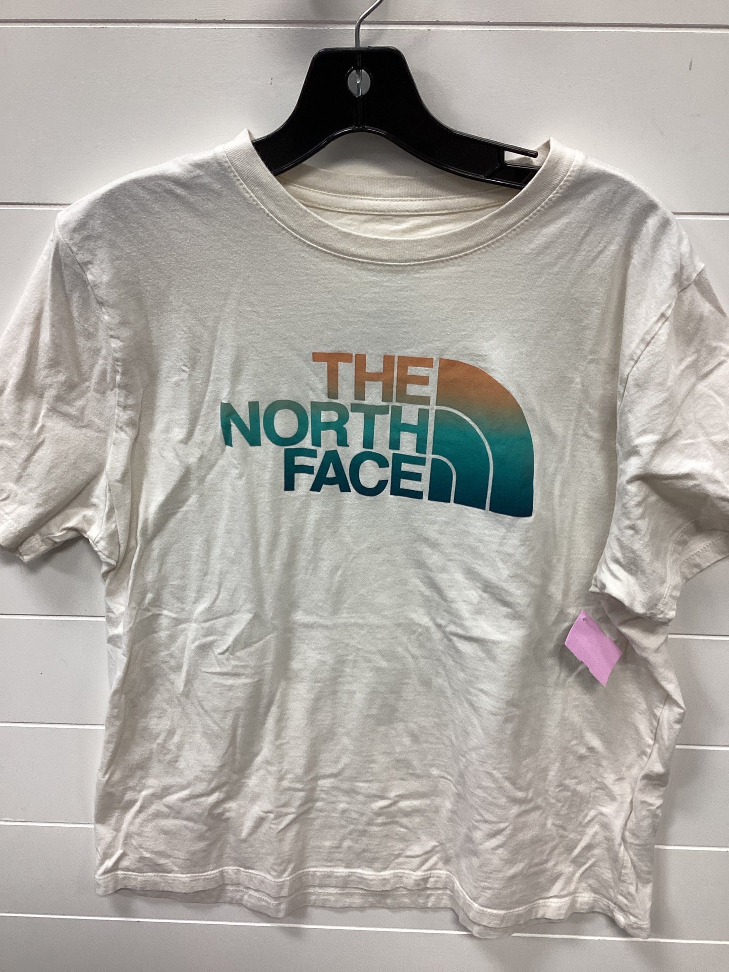 Athletic Top Ss By The North Face In White, Size:Xl
