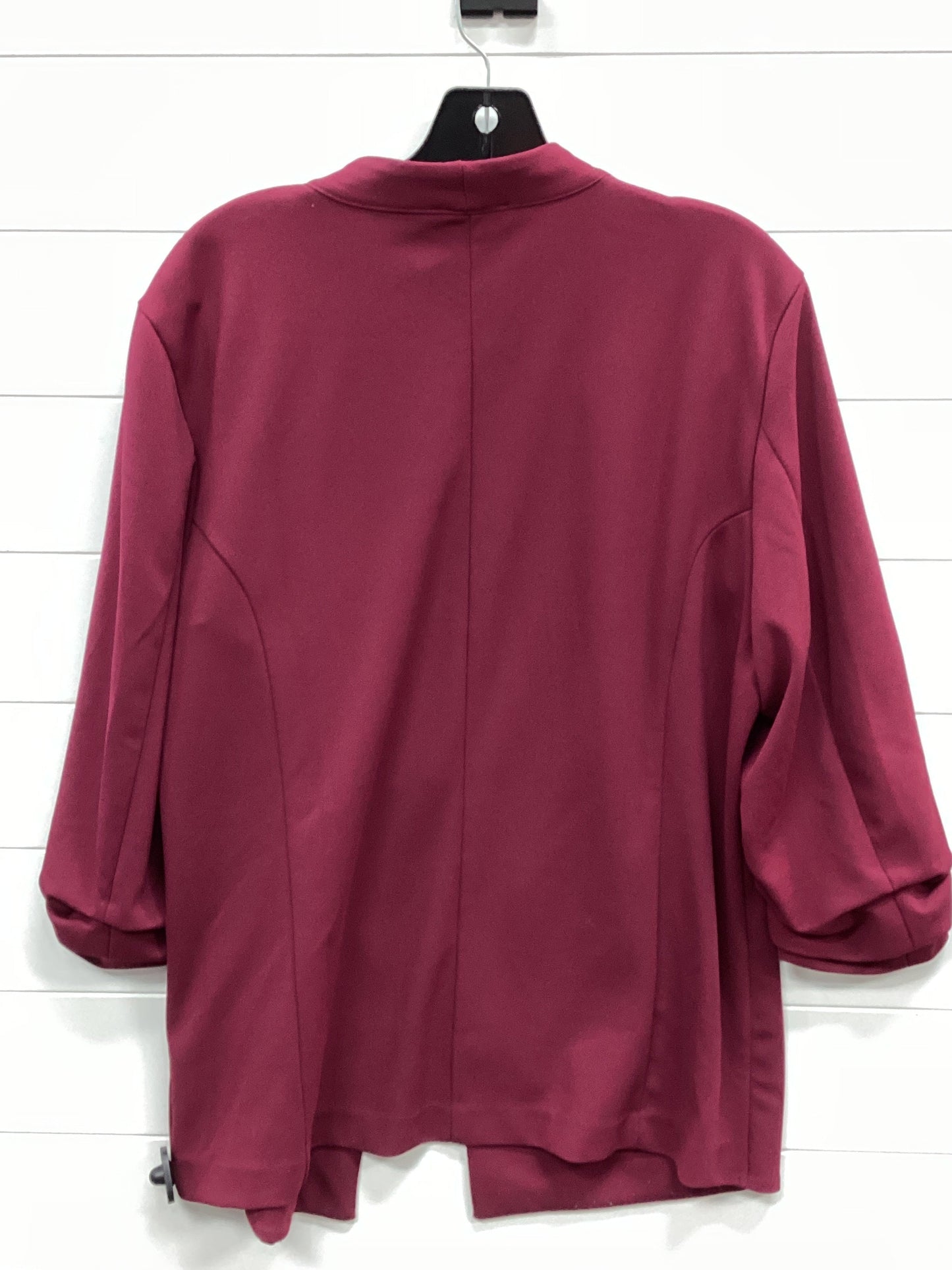 Blazer By Maurices In Red, Size:1X