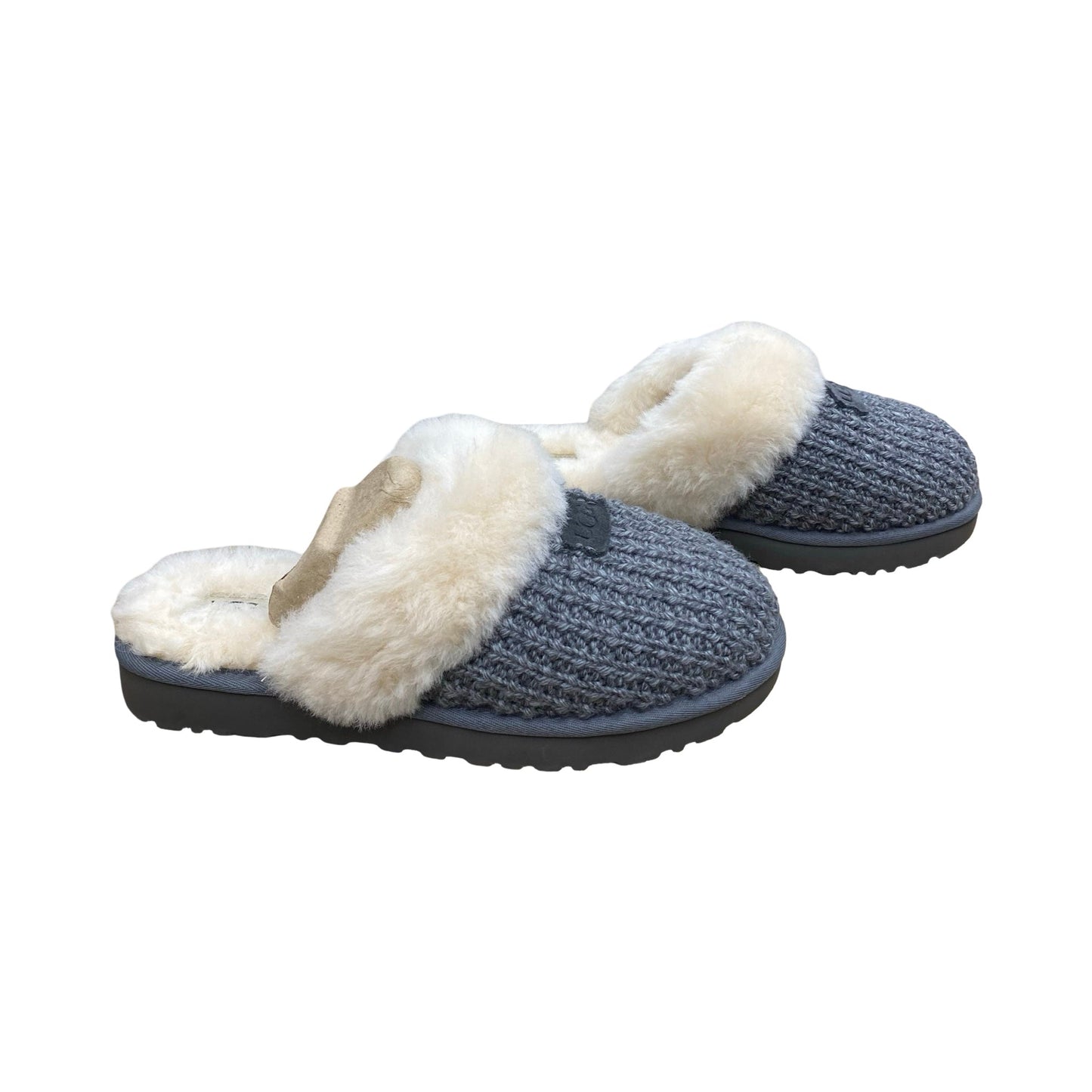 Slippers Designer By Ugg In Grey, Size:10