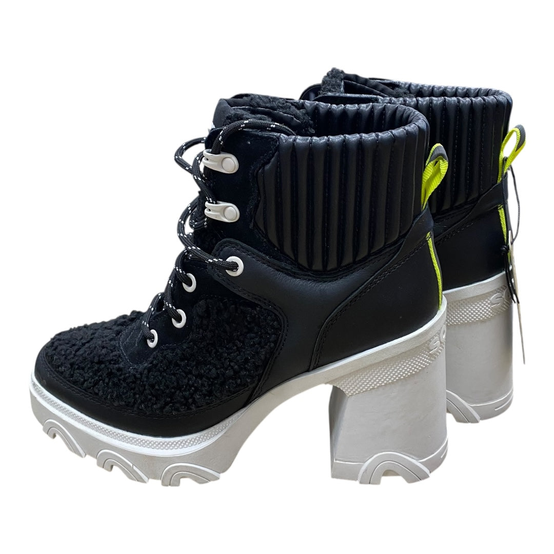 Boots Designer By Sorel In Black & White, Size:7.5