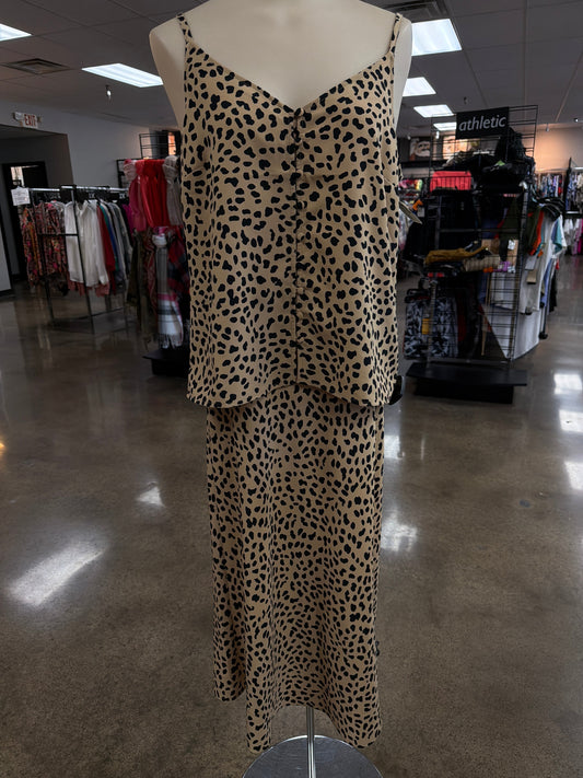 Skirt Set 2Pc By Sanctuary In Animal Print, Size:M