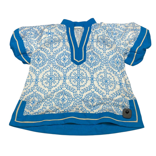 Top Ss By Entro In Blue & White, Size:L