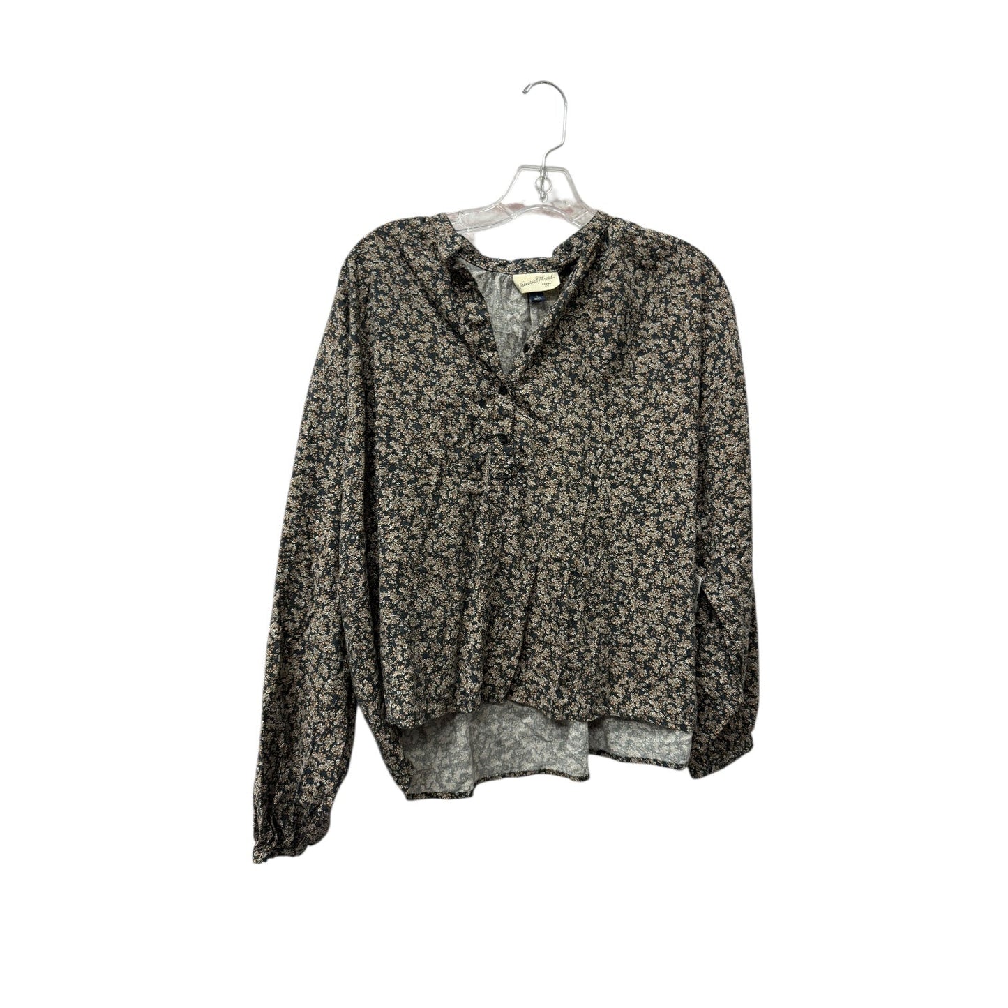 Top Ls By Universal Thread In Black, Size:S