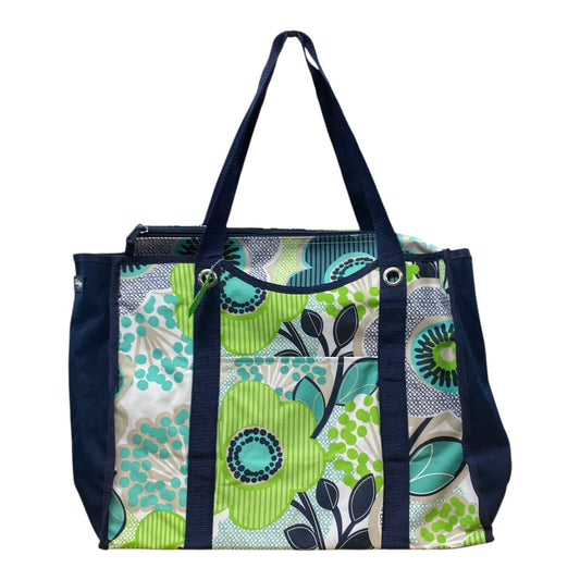 Tote By Thirty One In Blue & Green, Size:Large