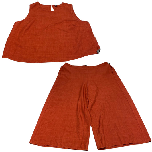 Pants Set 2Pc By Shein In Orange, Size:3