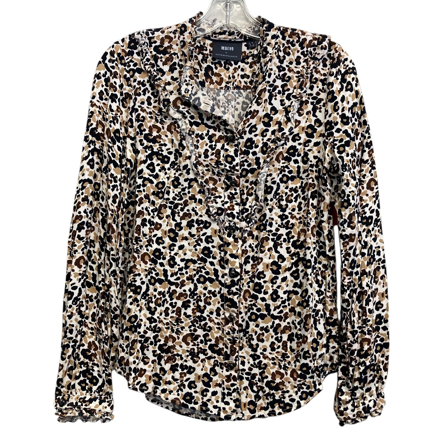 Top Ls By Maeve In Black & Brown, Size:S