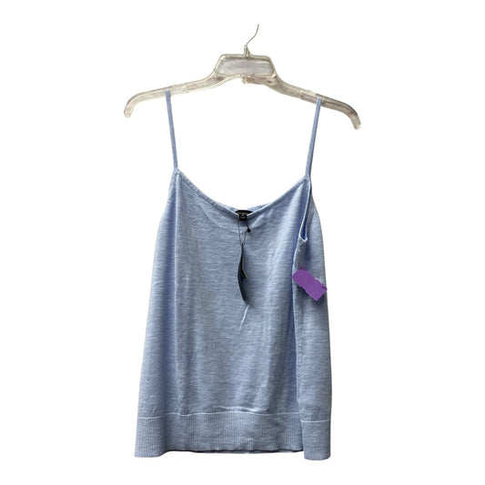 Top Sleeveless By Banana Republic In Blue, Size:M