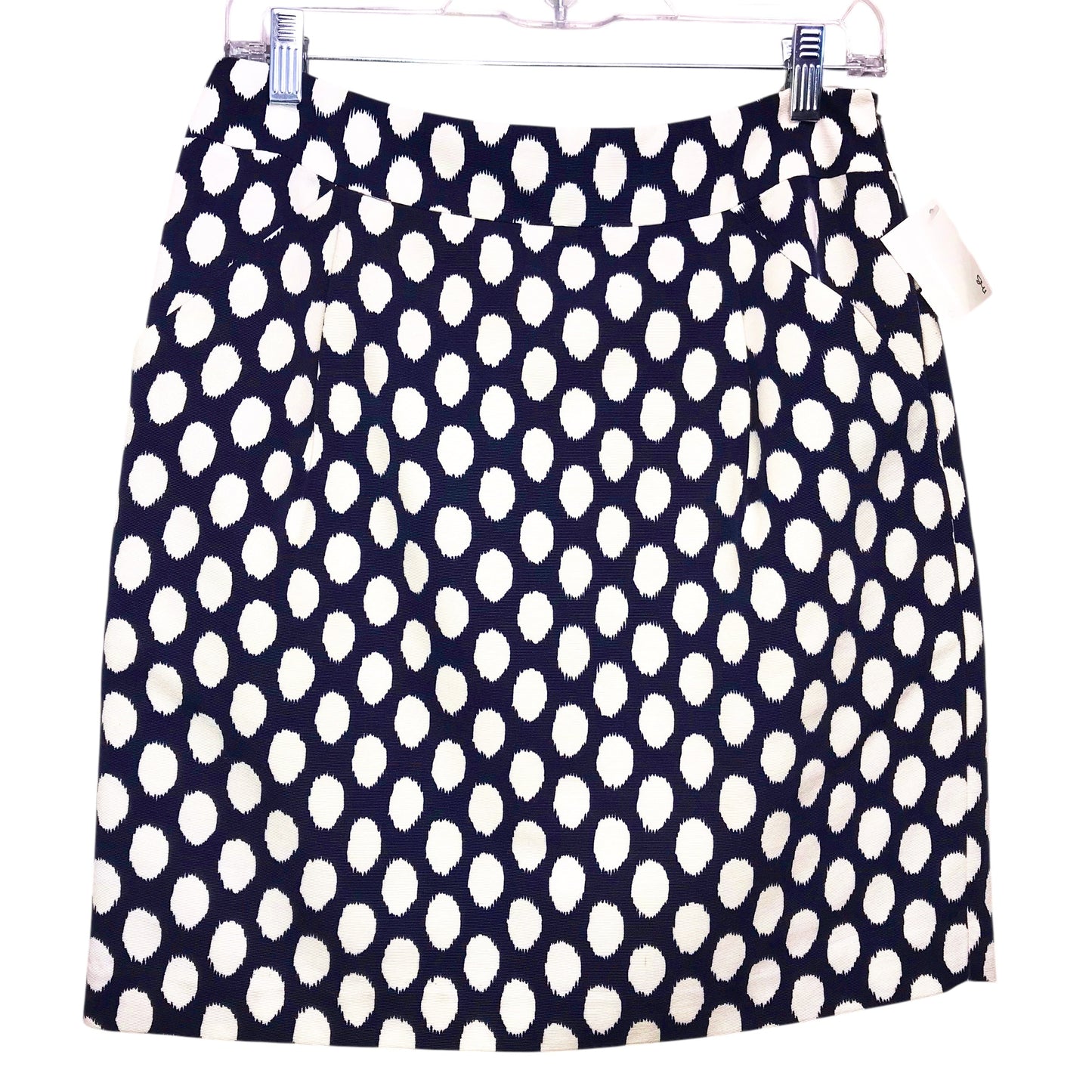 Skirt Mini & Short By Loft In Blue & White, Size:2