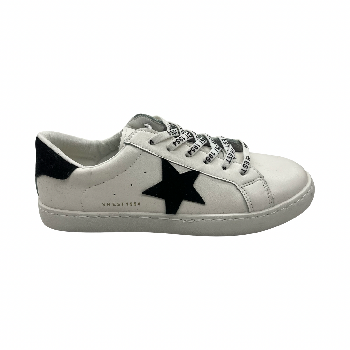Shoes Sneakers By Vintage Havana In Black & White, Size:7