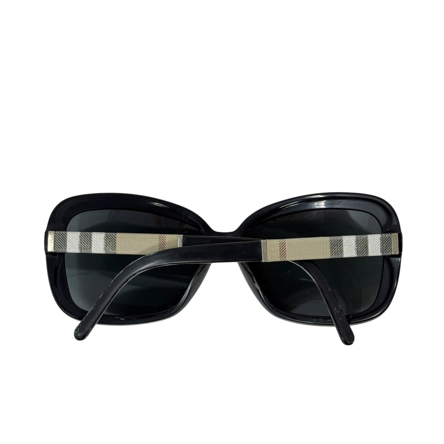 Classic Print Rounded Square B4173 Sunglasses Luxury Designer By Burberry