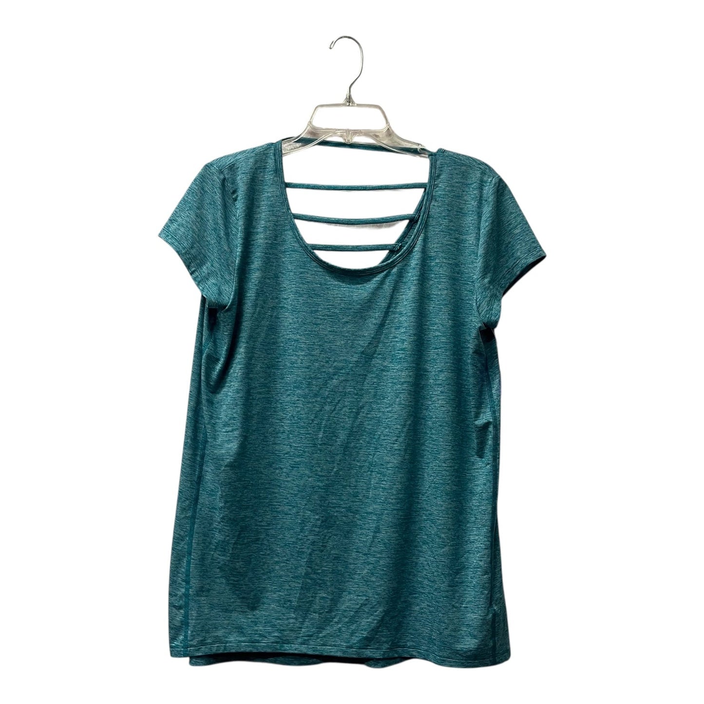 Athletic Top Ss By Champion In Blue, Size:L