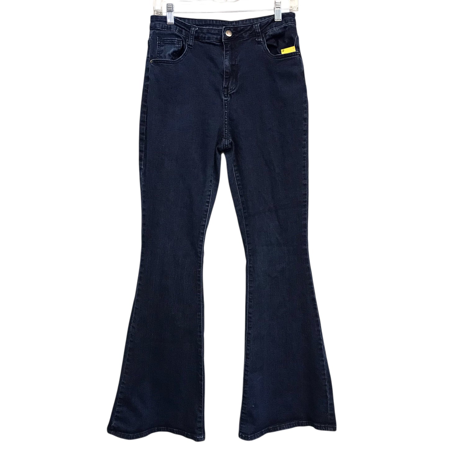 Jeans Flared By Shein In Blue Denim, Size:12