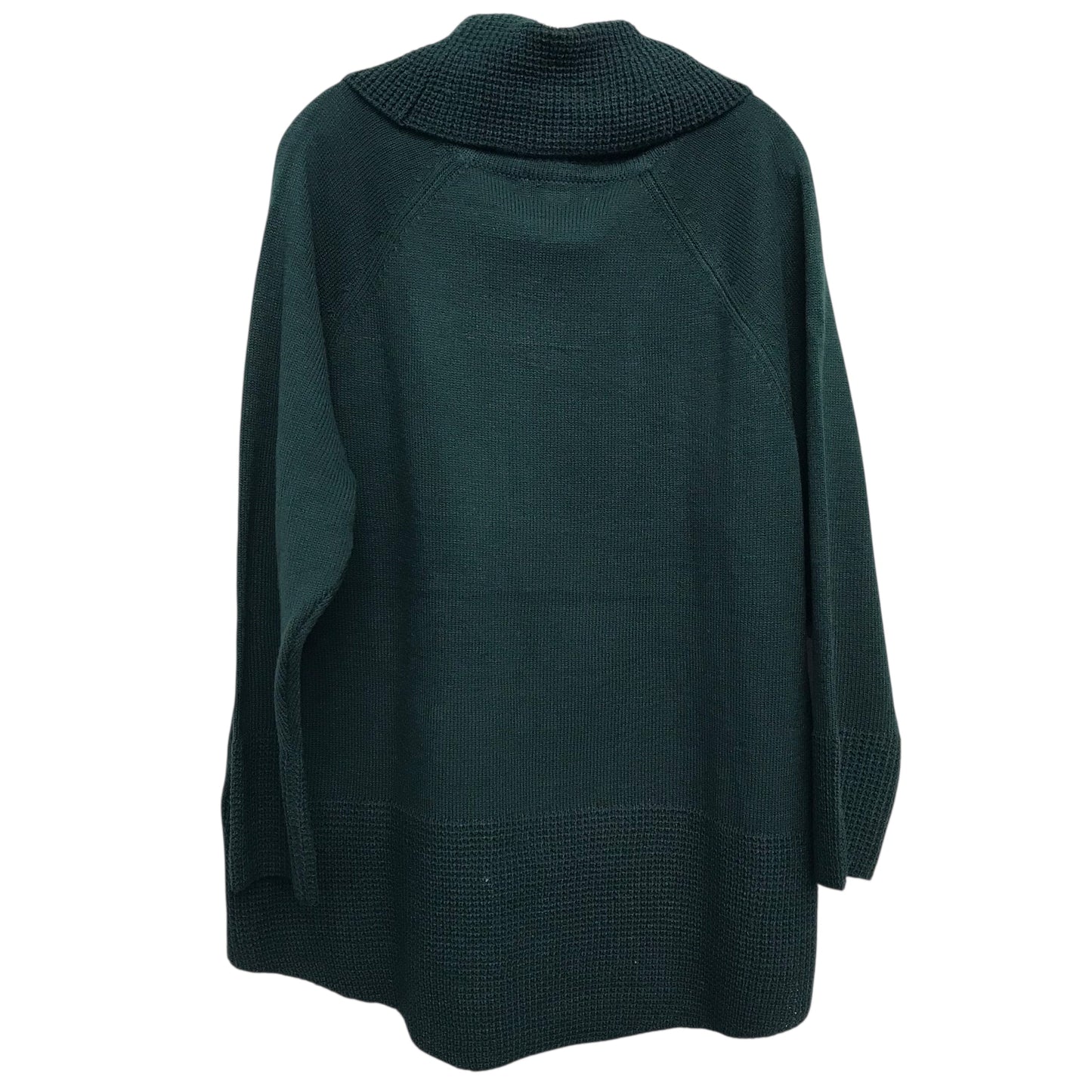 Sweater By Calvin Klein In Green, Size:1X