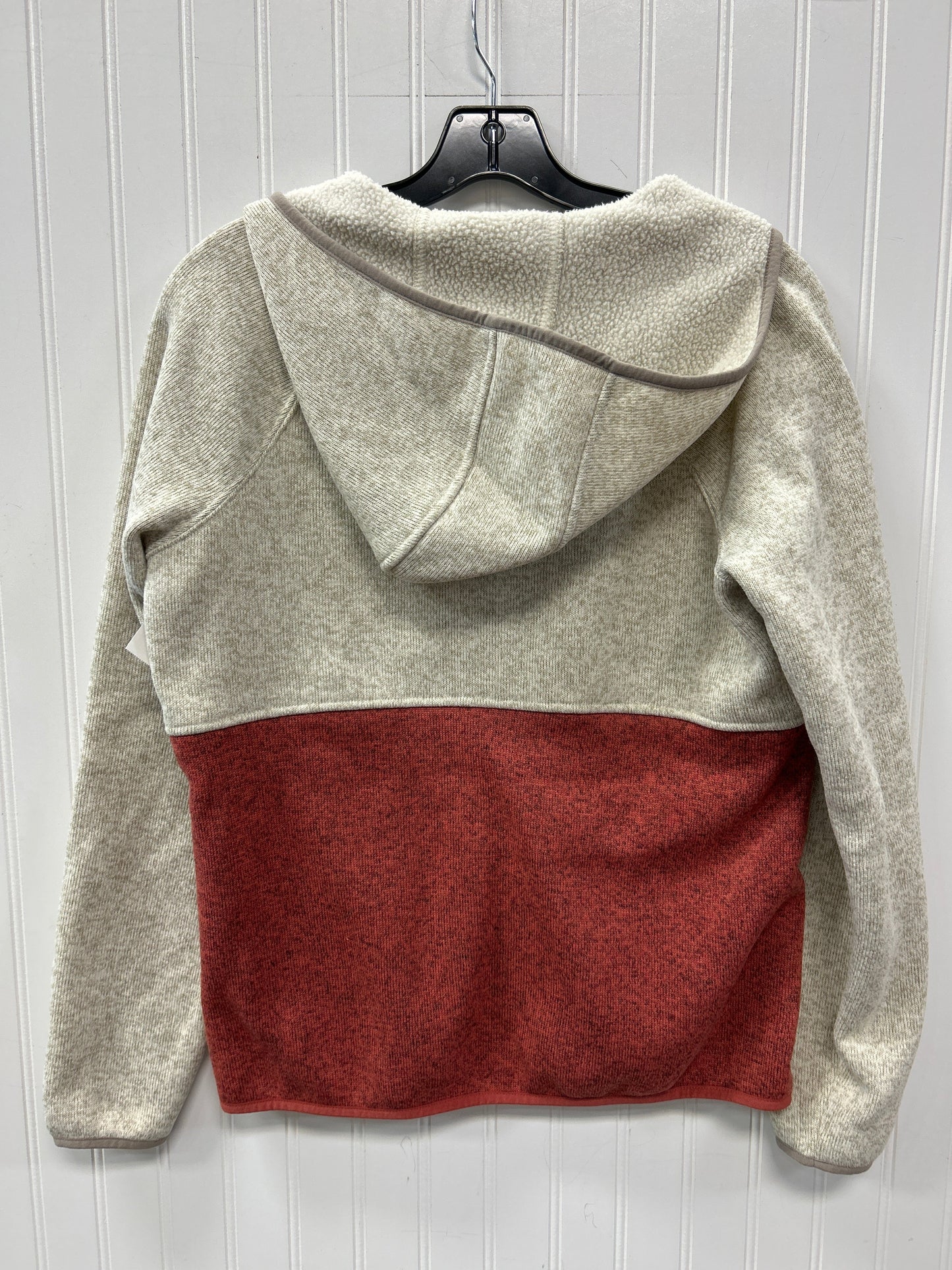 Sweatshirt Hoodie By L.L. Bean In Tan, Size:S