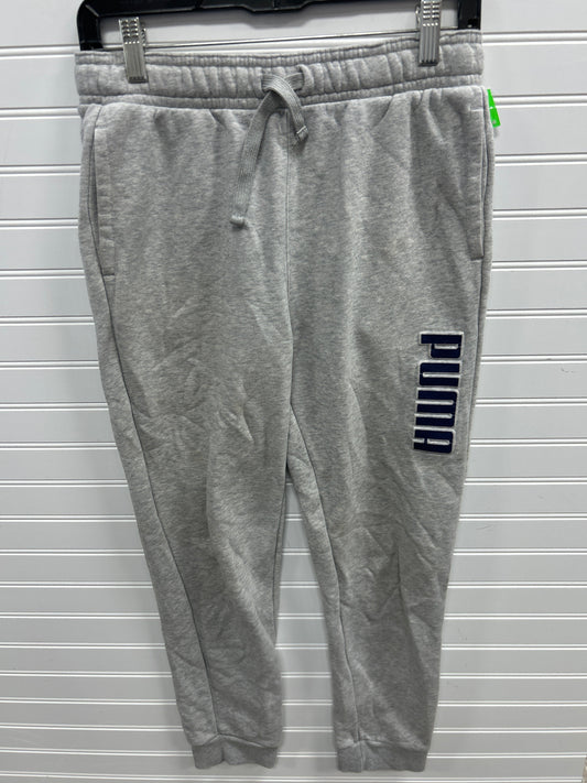 Athletic Pants By Puma In Grey, Size:L