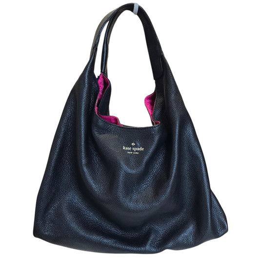 HANDBAG DESIGNER by KATE SPADE in BLACK, Size:MEDIUM