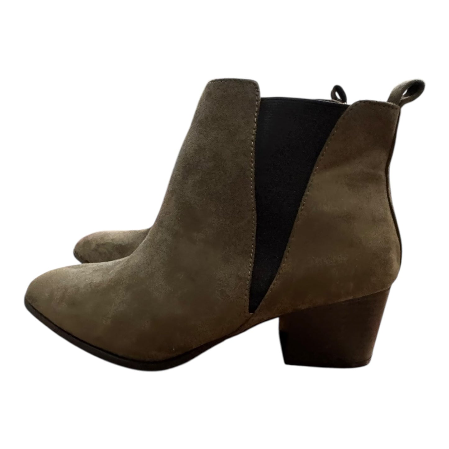 Boots Ankle Heels By Charlotte Russe In Green, Size:9