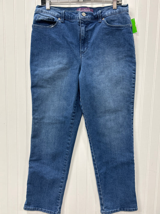 Jeans Boot Cut By Gloria Vanderbilt In Blue Denim, Size:14P