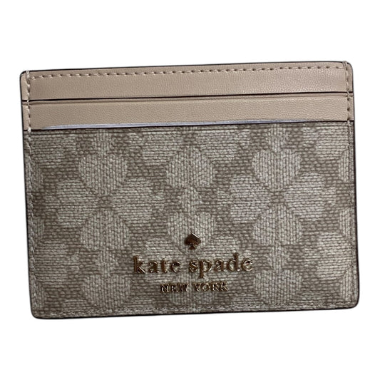 Wallet Designer By Kate Spade In Cream, Size:Small
