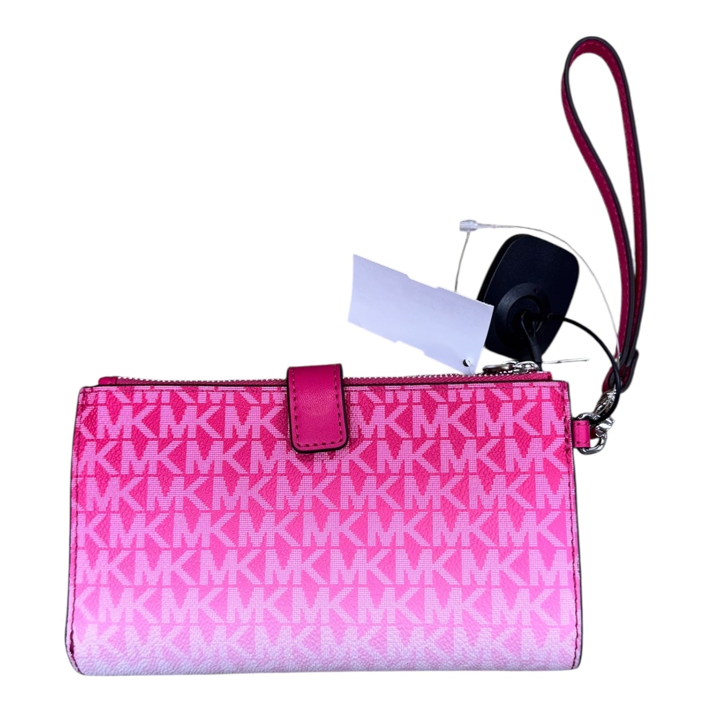 Wristlet Designer By Michael Kors In Pink & White, Size:Large