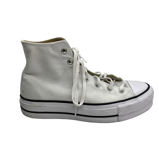 Shoes Sneakers By Converse In White, Size:9